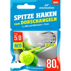 Lieblingsku00f6der Jigköpfe & Köder-Rasseln<Lieblingsköder Angelhaken Spitze (NEO 5/0)