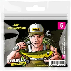 Best Lieblingsku00f6der Lieblingsköder Barschköder (6 cm, Diesel)