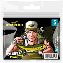 Lieblingsku00f6der Gummiköder ·Gummifische & Shads<Lieblingsköder Barschköder (5 cm, Diesel)