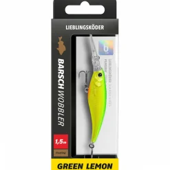 Discount Lieblingsku00f6der Lieblingsköder Barschwobbler (Green Lemon)