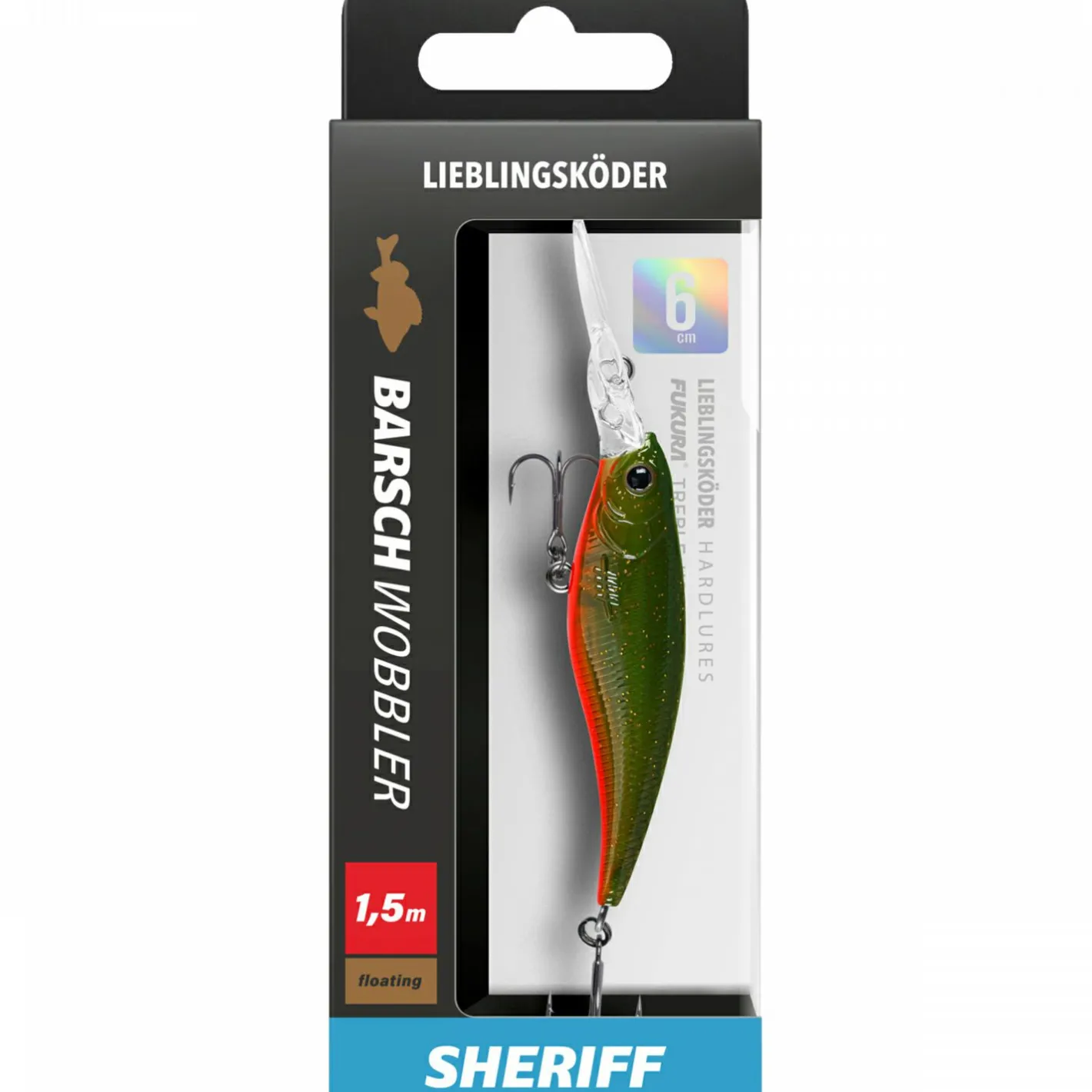 Discount Lieblingsku00f6der Lieblingsköder Barschwobbler (Sheriff)