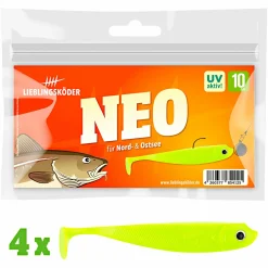 Lieblingsku00f6der Gummiköder ·Gummifische & Shads|Raubfischangeln Kunstköder<Lieblingsköder Gummifisch Zanderköder (10 cm, Neo)