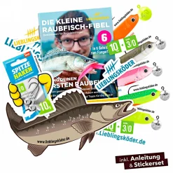 Hot Lieblingsku00f6der Lieblingsköder Gummifisch Zanderköder (10 cm, Ultimate Collection Trübes Wasser)