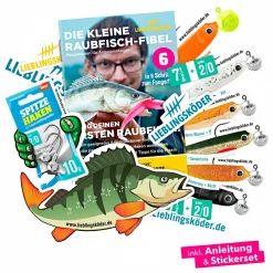 Lieblingsku00f6der Raubfischangeln Kunstköder|Gummiköder ·Gummifische & Shads<Lieblingsköder Gummifisch Barschköder (7,5 cm, Ultimate Collection Klares Wasser)