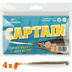 Lieblingsku00f6der Gummiköder ·Gummifische & Shads|Raubfischangeln Kunstköder<Lieblingsköder Gummifisch Zanderköder (12,5 cm, Captain)