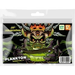 Clearance Lieblingsku00f6der Lieblingsköder Gummifisch Zanderköder (12,5 cm, Plankton)