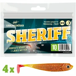 Lieblingsku00f6der Gummiköder ·Gummifische & Shads|Raubfischangeln Kunstköder<Lieblingsköder Gummifisch Zanderköder (10 cm, Sheriff)