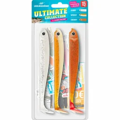 Lieblingsku00f6der Raubfischangeln Kunstköder|Gummiköder ·Gummifische & Shads<Lieblingsköder Gummifisch Hechtköder (15 cm, Ultimate Collection Klares Wasser)