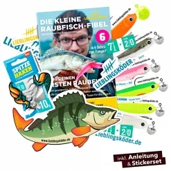 Lieblingsku00f6der Gummiköder ·Gummifische & Shads|Raubfischangeln Kunstköder<Lieblingsköder Gummifisch Barschköder (7,5 cm, Ultimate Collection Trübes Wasser)