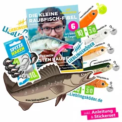 Lieblingsku00f6der Raubfischangeln Kunstköder|Gummiköder ·Gummifische & Shads<Lieblingsköder Gummifisch Zanderköder (10 cm, Klares Wasser)