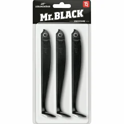 Lieblingsku00f6der Lieblingsköder Gummifisch Hechtköder (15 cm, Mr. Black)
