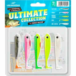 Sale Lieblingsku00f6der Lieblingsköder Gummifisch Barschköder (6 cm, Ultimate Collection trübes Wasser)