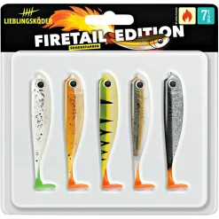 Lieblingsku00f6der Kunstköder-Sets<Lieblingsköder Gummifisch Barschköder 7,5 cm