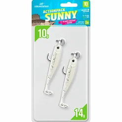 Best Lieblingsku00f6der Lieblingsköder Gummifisch Zanderköder (10 cm, Actionpack Sunny)