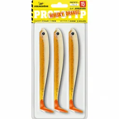 Lieblingsku00f6der Gummiköder ·Gummifische & Shads|Raubfischangeln Kunstköder<Lieblingsköder Gummifisch Hechtköder (15 cm, Whisky Orange)