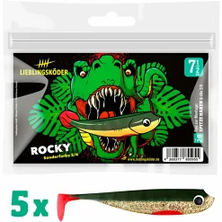 Lieblingsku00f6der Gummiköder ·Gummifische & Shads|Raubfischangeln Kunstköder<Lieblingsköder Lieblingsköder Rocky Gummifisch