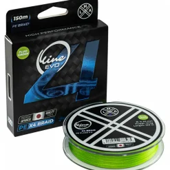 LMAB Geflochtene Schnüre<O-Line Evo PE X4 (Fluo Green)