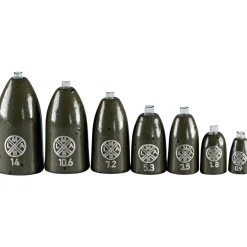 Sale LMAB Tungsten Bullet Weight (Green Pumpkin)