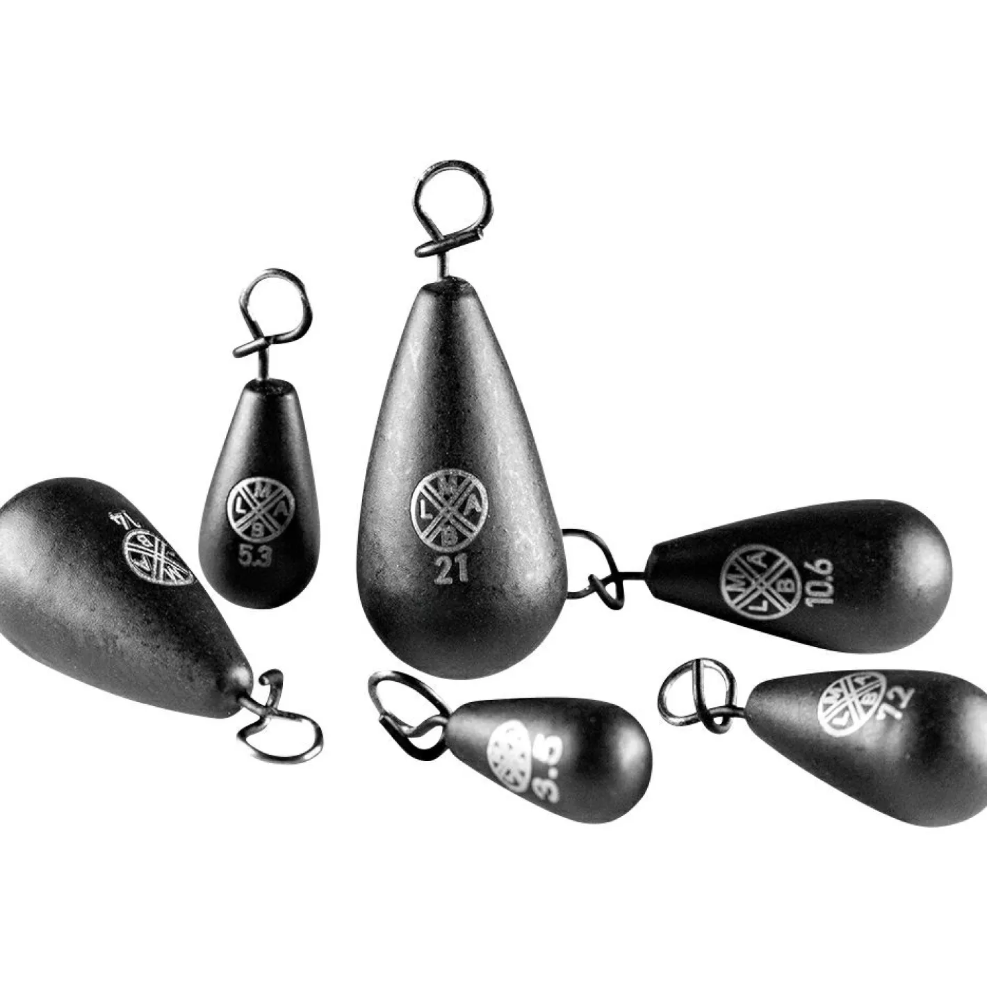 LMAB Angelbleie<Tungsten Jika Sinker