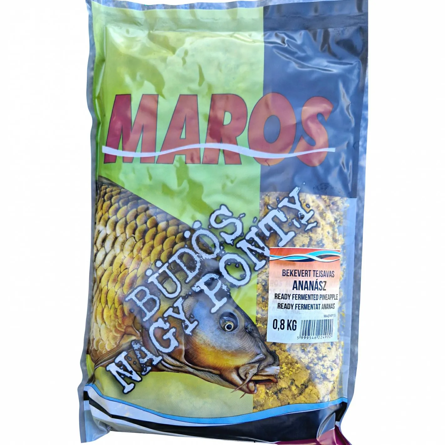 Maros Mix Friedfischfutter|Friedfischangeln-Zubehör<Fermentiertes Grund-/Feederfutter (Ananas)