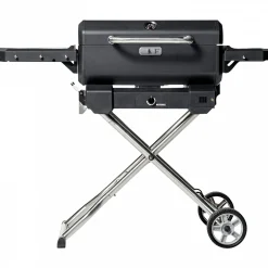 Masterbuilt Grillzubehör<Tragbarer Holzkohle Grill und Smoker mit Wagen
