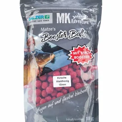 Matze Koch Karpfenfutter·Boilies & Popup Boilies|Karpfenfutter<Boilies MK Adventure Booster Balls (Kirsche/Waldhonig)