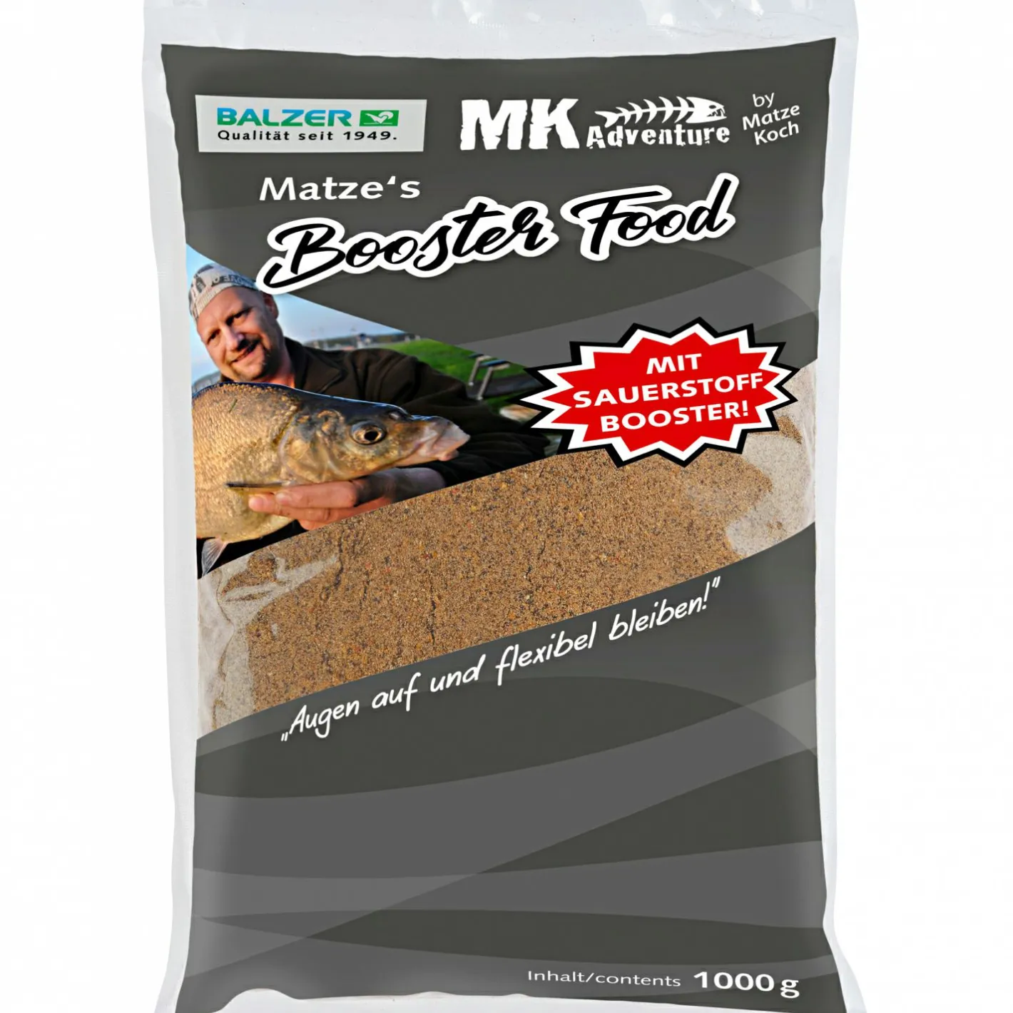 Matze Koch Friedfischfutter|Friedfischangeln-Zubehör<Friedfischfutter MK Adventure Booster (Schleie/Barsch)