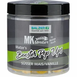 Matze Koch Karpfenfutter·Boilies & Popup Boilies|Karpfenfutter<Pop-Ups MK Adventure Booster Balls Pop-Ups (Süßer Mais/Vanille)