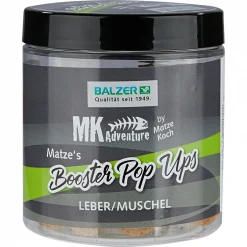 Matze Koch Karpfenfutter|Karpfenfutter·Boilies & Popup Boilies<Pop-Ups MK Adventure Booster Balls (Leber/Muschel)
