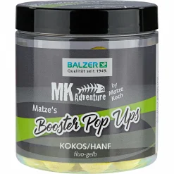 Matze Koch Karpfenfutter·Boilies & Popup Boilies|Karpfenfutter<Pop-Ups MK Adventure Booster Balls (Kokos/Hanf)
