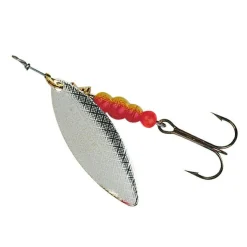 Hot Mepps Spinner Aglia Longue (Fluo/Silber)