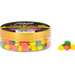 MS Range Karpfenfutter·Boilies & Popup Boilies|Karpfenfutter<Rings Shape Wafter Mix (Banana & Sweetcorn)