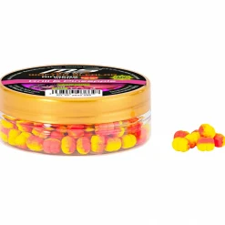 MS Range Karpfenfutter|Karpfenfutter·Boilies & Popup Boilies<Rings Shape Wafter Bi-Color (Krill & Pineapple)