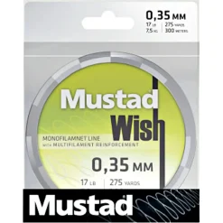 Mustad Geflochtene Schnüre<Angelschnur Wish Braid (dunkelgrün)