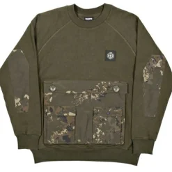 Nash Angelpullover & -Strickjacken<Scope HD Jumper Herren (Oliv/Camouflage)