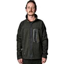 Sale Nash Zero Tolerance Nordic Fleece Zipped Jumper Unisex (Oliv/Camouflage)