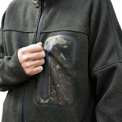 Sale Nash Zero Tolerance Nordic Fleece Zipped Jumper Unisex (Oliv/Camouflage)