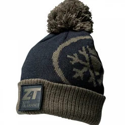 Nash Anglerhüte & Anglermützen<Zero Tolerance Patch Bobble Hat Unisex (Schwarz/Oliv)