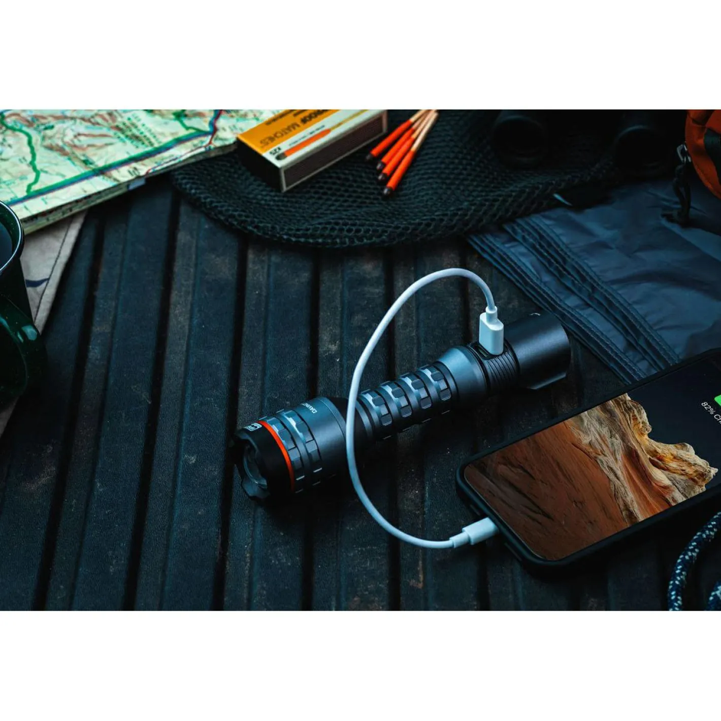 Nebo Angellampen Und Co.|Angelboote ·Taschenlampen<LED Taschenlampe Davinci (max. 800 Lumen)