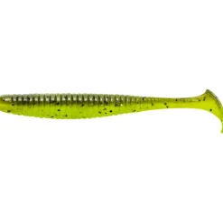 Noike Gummiköder ·Gummifische & Shads<Smokin' Swimmer (Green Pumpkin Chartreuse UV)