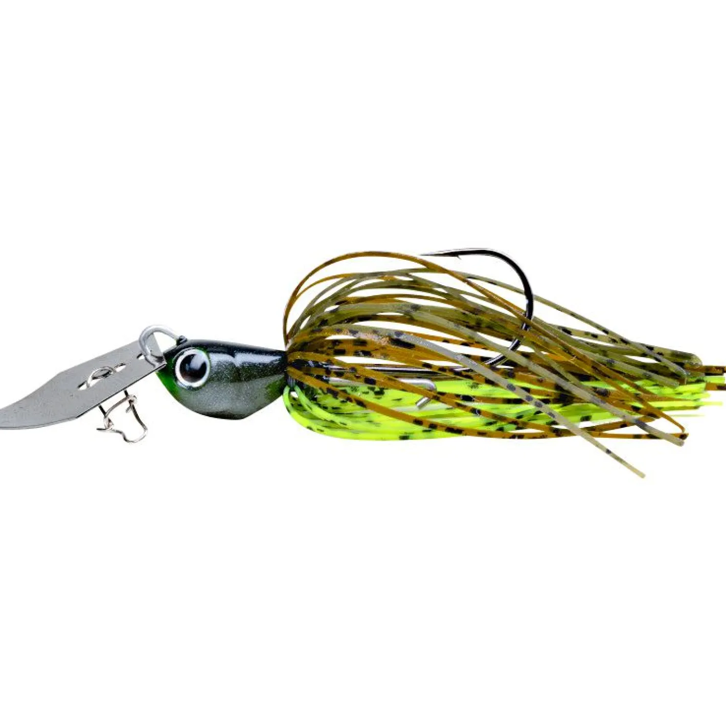 Noike Chatterbaits<Tiny Kaishin Bladed (Green Pumpkin Chartreuse)