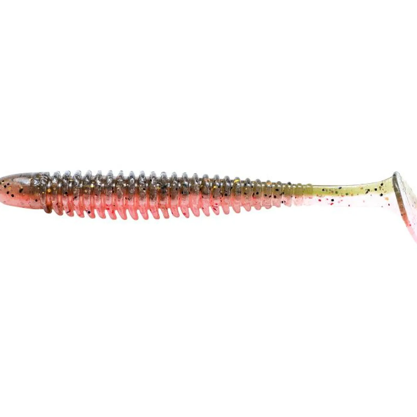 Noike Gummiköder ·Gummifische & Shads<Wobble Shad (Green Pumpkin Blossom UV)