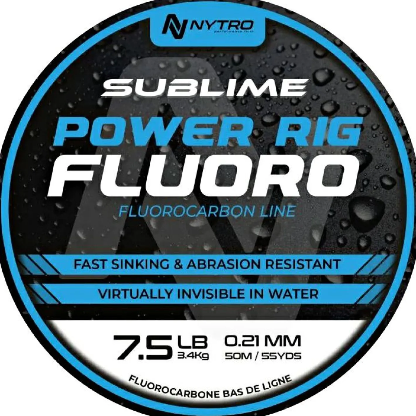 Nytro Vorfachschnüre<Sublime Power Rig Fluoro