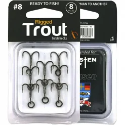 OGP Raubfischangeln-Zubehör<Angelhaken Rigged Trout Treble Hooks