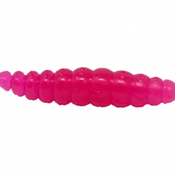 Omura Baits Gummiköder ·Gummimaden & Gummiwürmer|Forellen-Kunstköder<Larvy (Pink)