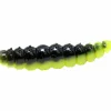 Omura Baits Forellen-Kunstköder|Raubfischangeln Kunstköder<Larvy (Schwarz / Frühlingsgrün)