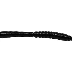 Omura Baits Forellen-Kunstköder|Gummiköder ·Gummimaden & Gummiwürmer<Wurmy (Schwarz)