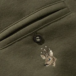 OS Trachten Angel-Poloshirts & Langarmshirts<Rizapa Sweatshirt 1/1 Arm Herren (Oliv)