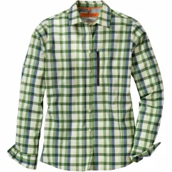 OS Trachten Damen Angelshirts & -Oberteile<Snuko Bluse 1/1 Arm Damen (Oliv)