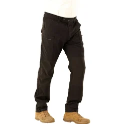 OS Trachten Outdoor- & Angler-Cargohosen<Trekkinghose Herren (Schwarz)